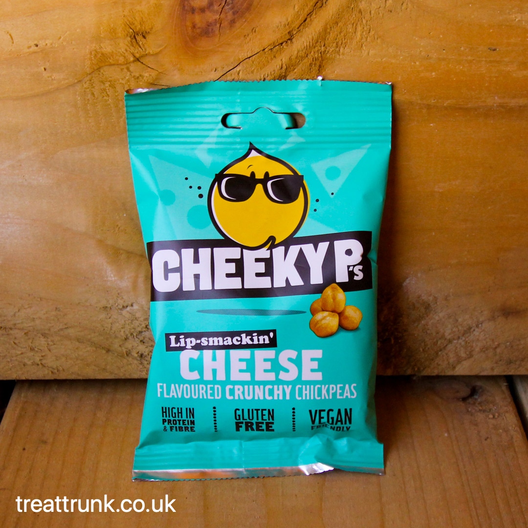 TreatTrunk's tweet photo. We knew our subscribers would love these vegan cheesy roasted chickpeas by @CheekyPs so we popped some in our April box..

#worksnack #glutenfreesnacks #allthegoodstuff #roastedchickpeas #vegansnacks #snack #healthyoptions #chickpeasarelife #chickpeasnack #chickpeas #savourysnack https://t.co/ji6AV7lx8x
