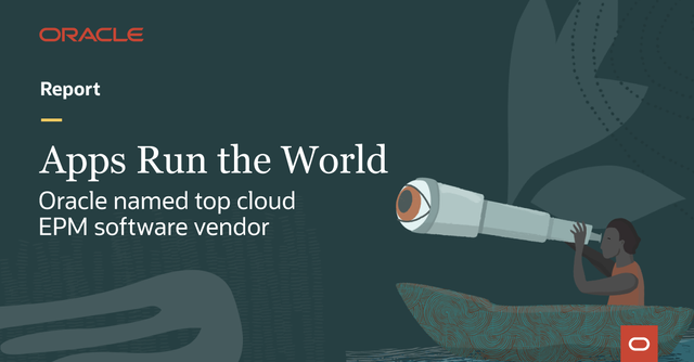 toby_hatch's tweet photo. .@APPSRUNTHEWORLD has ranked Oracle Fusion #CloudEPM #1 in its 2020-2025 market forecast! Get the details: #Planning #financialclose #narrativereporting #accountrec #taxreporting #profitability https://t.co/m5olz6wmxH https://t.co/Cy6ykU5mR6