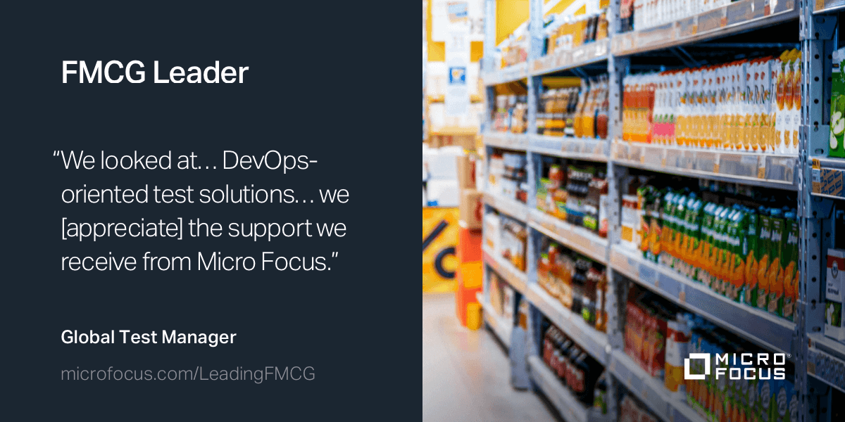gopal_krishna's tweet photo. This leading #FMCG organization chose @MicroFocusDev #ALM Octane to help them change their waterfall-based, development method. #CustomerSuccess https://t.co/8Ypj7TdI7E #MyCompany https://t.co/GeLdYemY7z