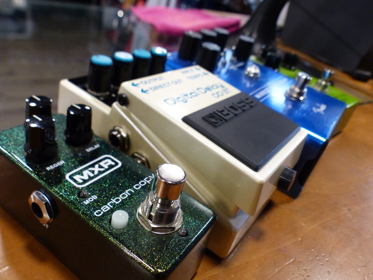 HickiesMusic (@hickiesmusic) on Twitter photo Gorgeous <a href="/mxrpedals/">Jim Dunlop</a> , <a href="/Fender/">Fender</a> and <a href="/bosspedals/">Jeffrey Hill</a> delay stomboxes available from <a href="/HickiesMusic/">HickiesMusic</a>.
#Carboncopy #DigitalDelay #AnalogDelay #MirrorImage
#DD3T Gorgeous <a href="/mxrpedals/">Jim Dunlop</a> , <a href="/Fender/">Fender</a> and <a href="/bosspedals/">Jeffrey Hill</a> delay stomboxes available from <a href="/HickiesMusic/">HickiesMusic</a>.
#Carboncopy #DigitalDelay #AnalogDelay #MirrorImage
#DD3T