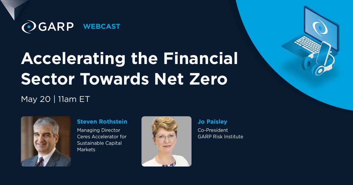 CeresNews's tweet photo. Hear from @GARP_Risk and Ceres' @stevenrothstein on the growing number of net zero commitments and what this means for the financial sector. #CeresAccelerator
https://t.co/ZMhqyYtL80 https://t.co/LRsap677hR