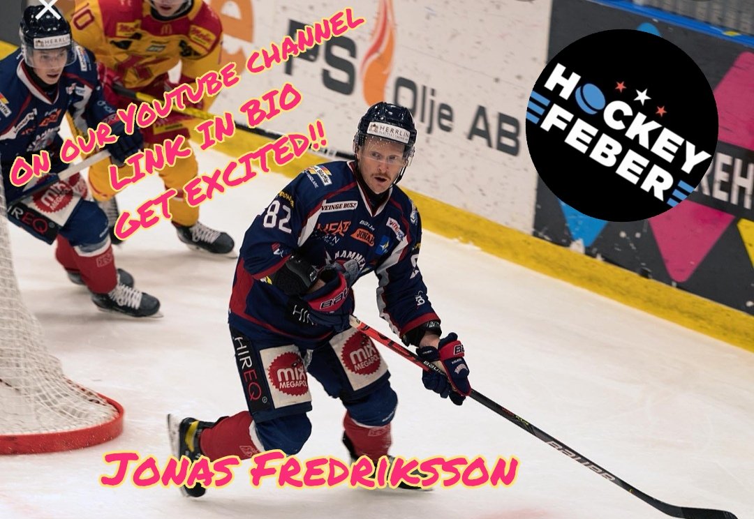 <a href="/Stingenl/">Sutton Sting</a> @Bullskrigare <a href="/StOlafMHockey/">St. Olaf Men's Hockey</a> <a href="/steelershockey/">TriggerHub Sheffield Steelers</a> <a href="/HalmstadHammers/">Halmstad Hammers</a> <a href="/NIHLhockey/">NIHL</a>
Today we release Hockeyfeber Uk Streaming Series 2021 third player interview with: Jonas Fredriksson Kl. 16.00 (Uk) 17.00 (Swe) Full English translation will be available 14/5 19.00 (Uk.)