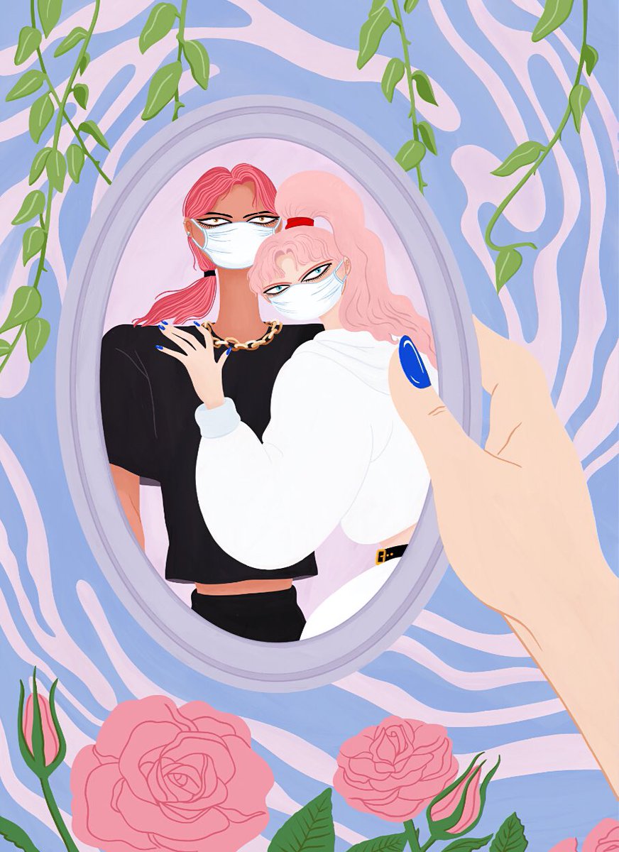 Many things I have drawn since I last posted here. Here’s a piece from a year ago, inspired by the ”global situation”