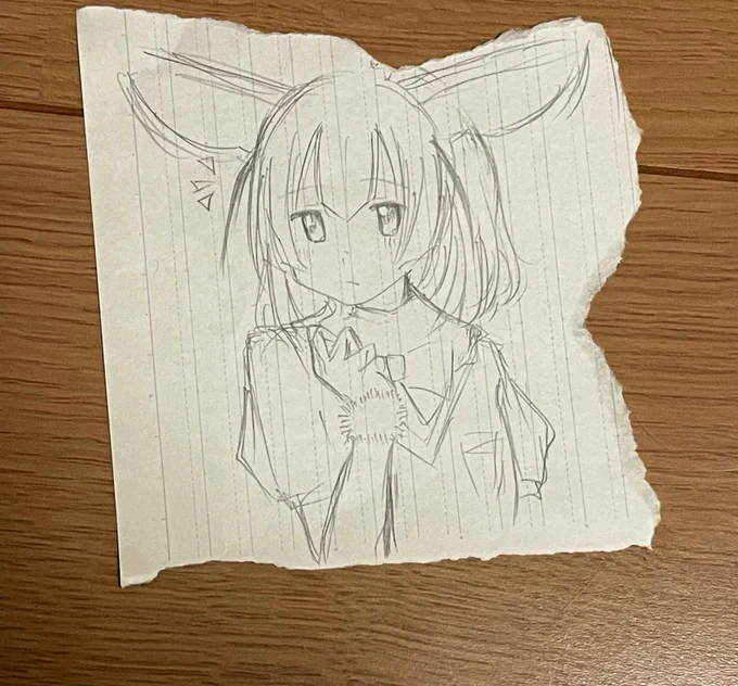 うわ懐なけもフレ落書きがでてきた 