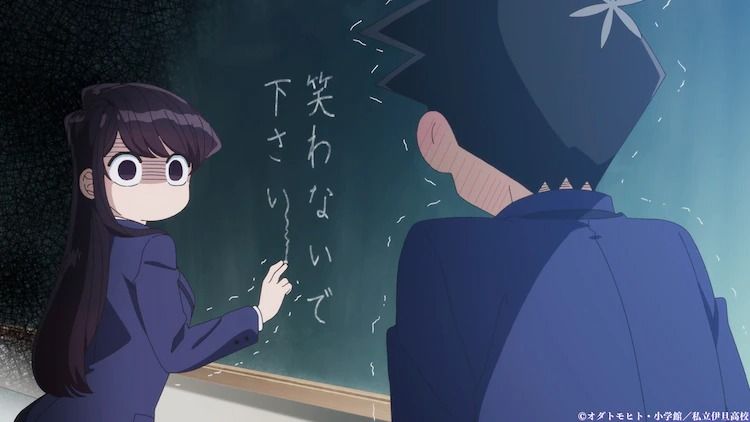 Crunchyroll's tweet photo. BREAKING: Komi Can’t Communicate Writes in TV Anime Adaptation for October 2021

✨MORE: https://t.co/lFaRwn2l4k https://t.co/4NOvIvPhIg
