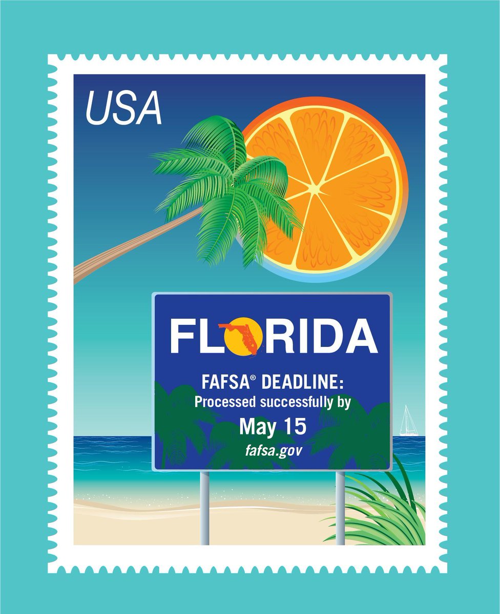 📣 Attention Florida students! Your state deadline for the 2021–22 FAFSA® form is quickly approaching. Submit your form today at bit.ly/3y0BTXb