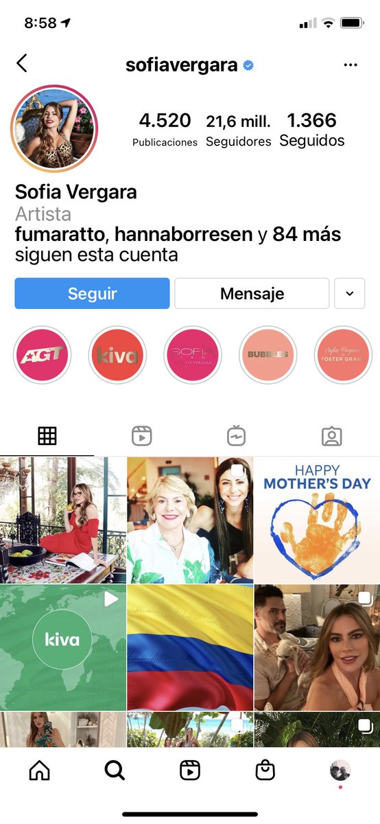 OMbotero's tweet photo. @jsanchezcristo @WRadioColombia Sofía vergara tiene en Instagram 21.6 millones de seguidores https://t.co/0PMXUdrMFf