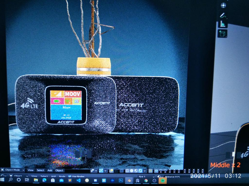 Chinoobiajulu's tweet photo. Product visualisation WORK IN PROGRESS ...
Rounding up things today (W.I.P)✌️
#blender #3drender #cgi #productvisulisation #b3d #productdesign
#productphotograhy #wip #moovafrica #3dnigeria #3dnaija #design #wifi #internet https://t.co/n11pVt5h86