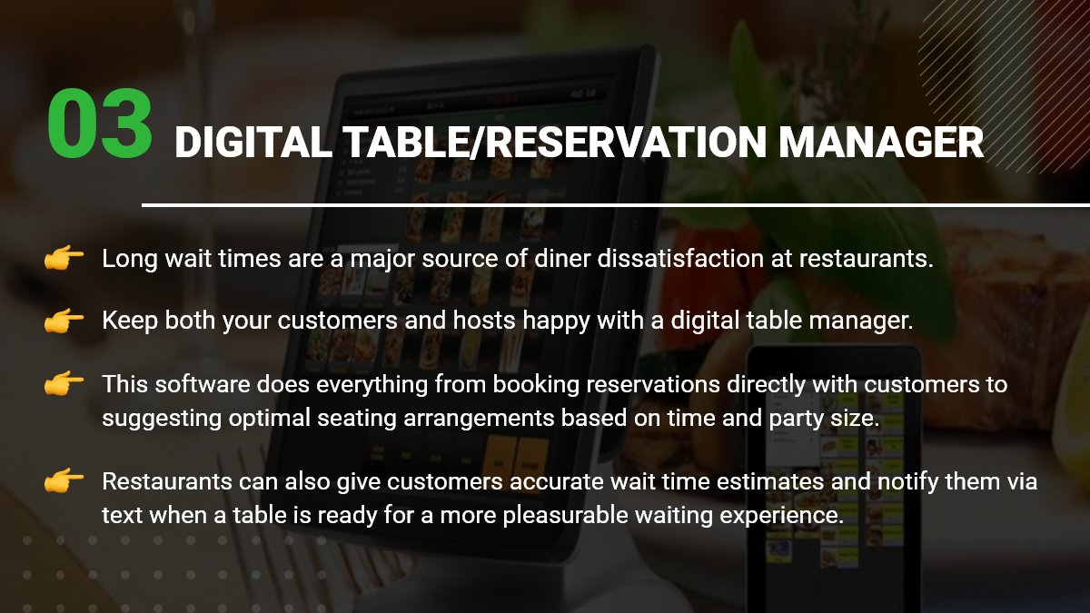 eatzillaapp's tweet photo. Technology has given us a lot in the last decade and the restaurant industry is no different. 
To know more visit: https://t.co/TOCDym3cqW
#fooddelivery #fooddeliveryapp #fooddeliverymanagement #appdevelopment #COVID19 #Covid19India #eatzilla #food #fooddeliveryservice https://t.co/hzofRt0Ssv