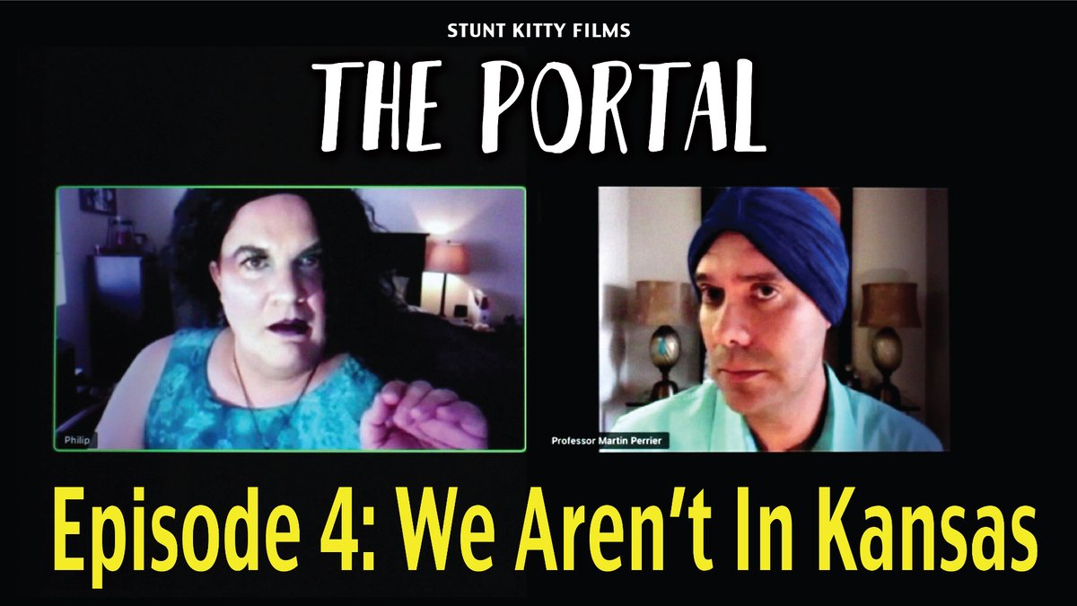 Like wacky mysteries? Have we got a doozy for you! Check us out at bit.ly/theportal-seri… You won't be sorry you did. <a href="/StuntKittyFilms/">Rob and Debra</a> @philoweenshow #webseries #newepisodes #series #astralproject #lucciddreaming
