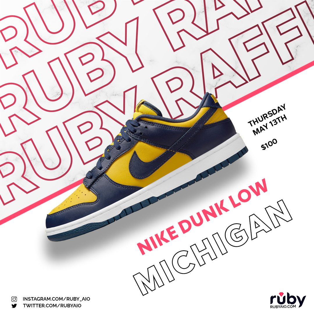RubyAIO's tweet image. Be confident entering your favorite sneakers raffles with Ruby 1.0. 

Choose from one of our affordable subscription tiers and start securing wins!

Join today: rubyaio.com

Like and Retweet 😉