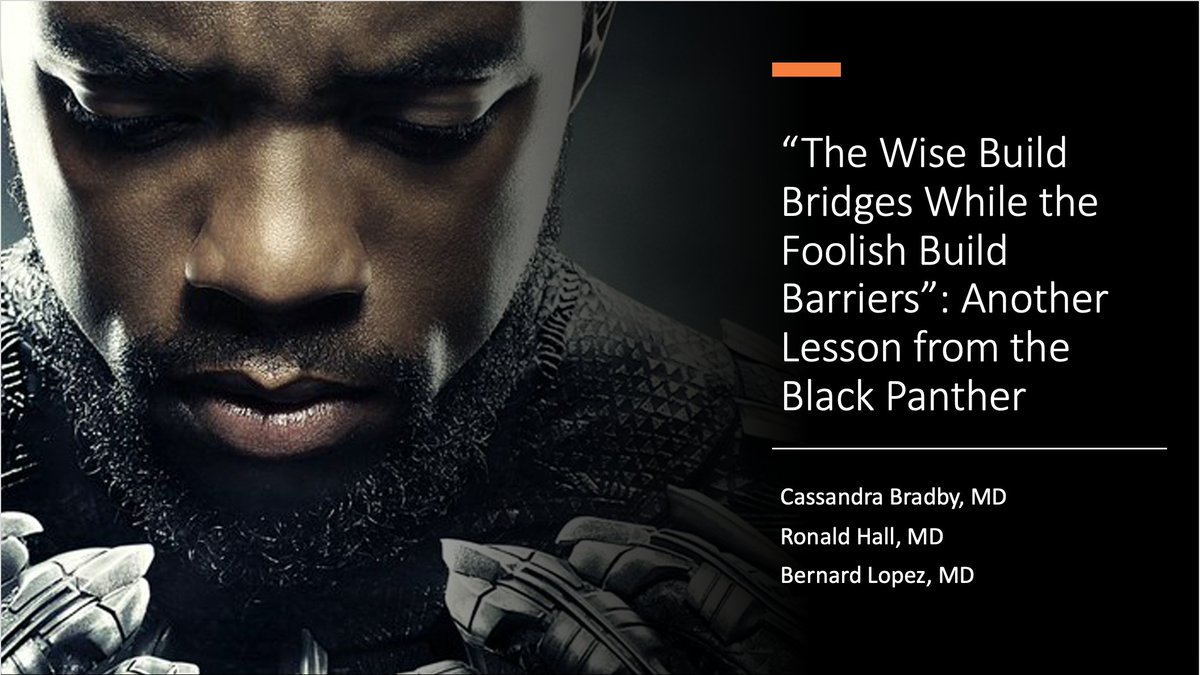 Leave it to me to give my first workshop for <a href="/SAEMonline/">SAEM</a> with a #BlackPanther theme!  Super excited to share with all of you this morning at #SAEM21