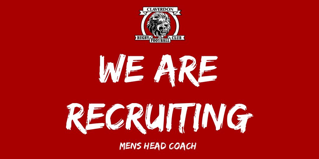 Claverdon RFC is recruiting! 

We’re looking for a Men’s Head Coach. Follow the link below to find out more, and how to apply (deadline 4th June). 

claverdonrfc.rfu.club/news/new-vacan…