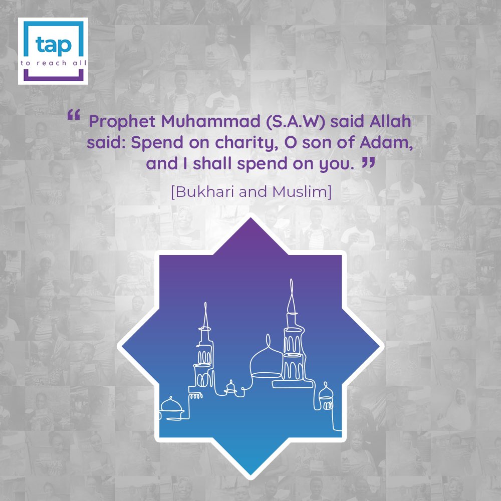 It’s only a few hours to the end of Ramadan, let’s join hands in ensuing our communities are fed and may Almighty Allah accept all our prayers.

Visit taptoreachall.org/donate

#Goal2 #ZeroHunger #charity #stophunger  #foodsecurity  #ramadan #ramadankareem #TapToReachAll