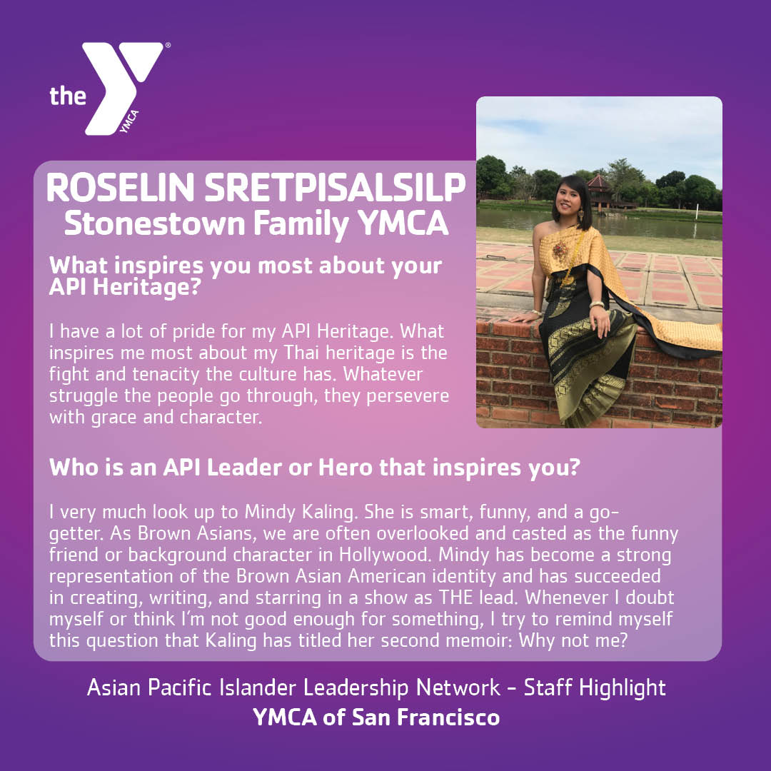 ymcasf's tweet photo. Our Asian Pacific Islander Leadership Network continues to highlight our amazing API staff. Learn who inspires our staff and why. Let's give it up for our staff highlights 📣👏🏾👏 👏🏻💕 #ymcasf https://t.co/OtU9hw2iws