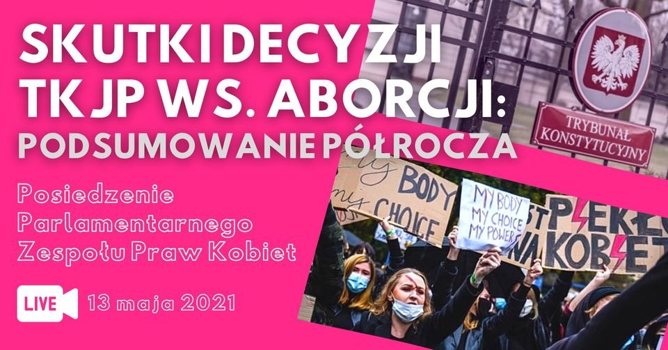 📢Temat aborcji znowu w polskim Sejmie. 
Minęło już 6 miesięcy od wydania pseudowyroku TK uznającego aborcję z powodu ciężkich i nieodwracalnych wad płodu za niekonstytucyjną. 
❗️Czas na głos lekarzy/lekarek i kobiet.
🔴Transmisja na wydarzeniu 👉facebook.com/events/4841922…
#aborcja