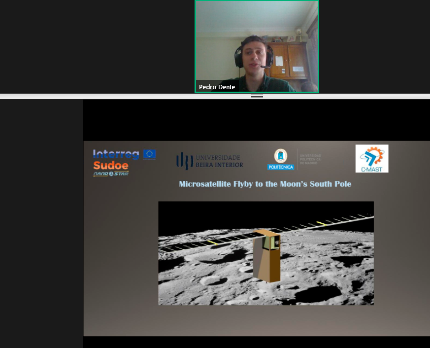 #NanostarFinalEvent 'UBI Moon invaders' with  Franscisca Oliveira and Pedro Dente, winners of the First edition of the Nanostar preliminary design challenges from <a href="/UBI_pt/">Univ. Beira Interior</a> 
@Sudoe5