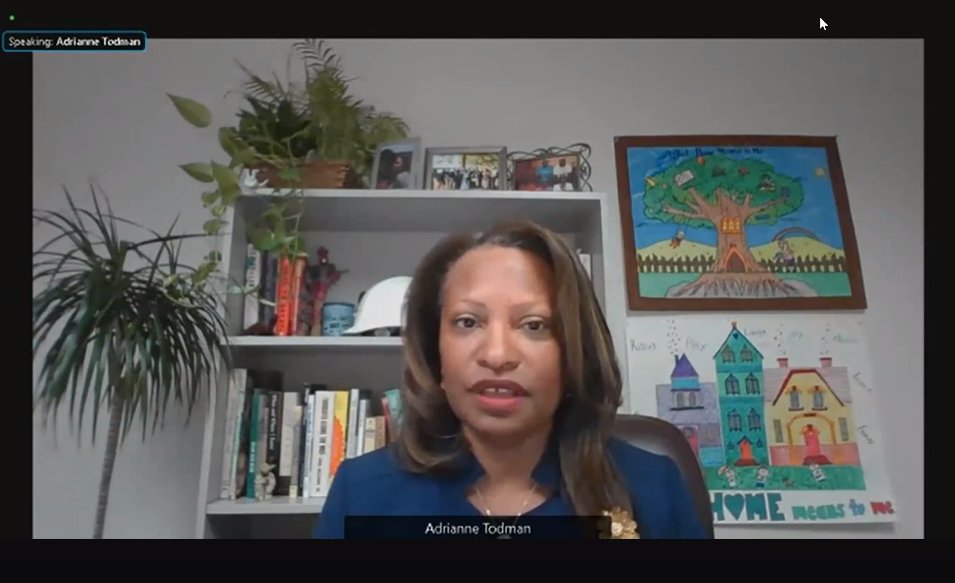 NAHROnational's tweet photo. From @AdrianneTodman’s testimony: We have a responsibility to confront housing insecurity, help ensure access to good homes, eliminate housing discrimination &amp; build our nation’s housing infrastructure in a way that expands equitable access to housing for all. https://t.co/hlRcqNdsuz
