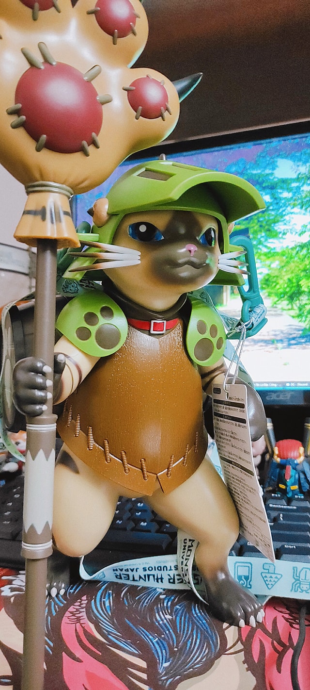 USJ限定 モンスターハンター オトモアイルー ポップコーンバケツ