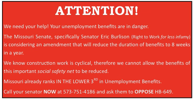 BACLocal15MKN's tweet photo. Missouri Unemployment Benefits our in Danger https://t.co/yXJEpooicZ