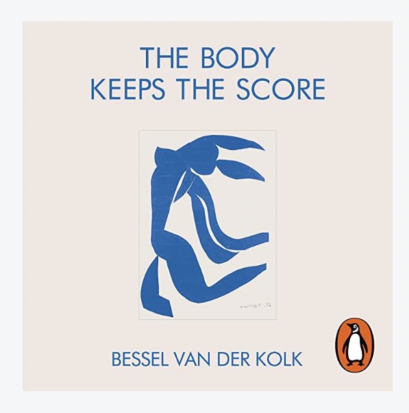 VVEllis's tweet photo. ‘The Body Keeps The Score’ by Bessel Van Der Kolk. It is not a pleasant read, still if you are a #writer #director or #actor creating characters who have, or are experiencing trauma, I urge you to read this heart breaking, eye opening book.
#LivingWithTrauma #TreatingTrauma https://t.co/BqlVfCoCJi