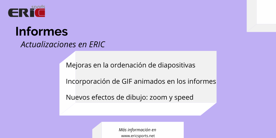 ericsports_es's tweet photo. Queremos facilitar el uso de ERIC Video, aprovechando al máximo todas sus funciones. Por eso hemos decidido actualizar las siguientes funcionalidades:
-Botonera
-Informes
-Multimedia
Actualiza tu software de ERIC Video
#ericvideo #actualizaciones #videoanalisis https://t.co/23PlpNmR8i