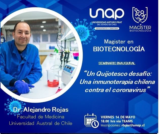 Todos invitados a ser parte de esta interesante charla vía Teems #SantiagodeChile #biotecnologia #universidad