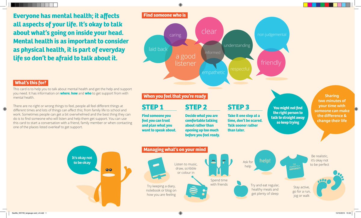 bridgeslothian's tweet photo. Another useful resource for this #MentalHealthAwarenessWeek; @seemescotland's What's On Your Mind Card! It tells you where, how and who to get support from with mental health ❤
#ItsOkayTo #MentalHealthAwarenessWeek2021 #MentalHealthMatters #youngpeople #EastLothian #Midlothian https://t.co/pYFBgtl14L