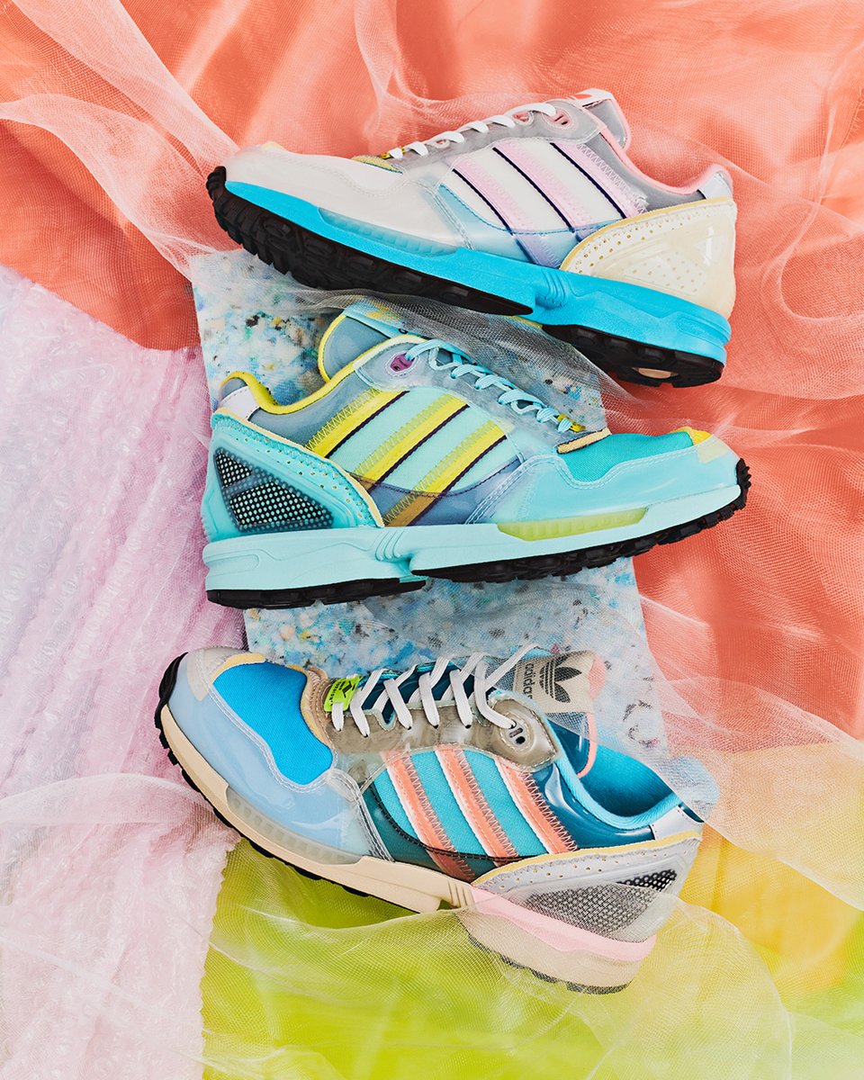 Footpatrol_ldn's tweet photo. To celebrate the launch of the adidas XZ 0006 'Inside Out' pack, we caught up with Sage Nation and Lisa Keane who came together to explore this unique visual design concept. Read more: https://t.co/oH4bn1b7Ze #adidas #adidasOriginals #adidasZX #ZXRunning https://t.co/v8KSWTSQS4