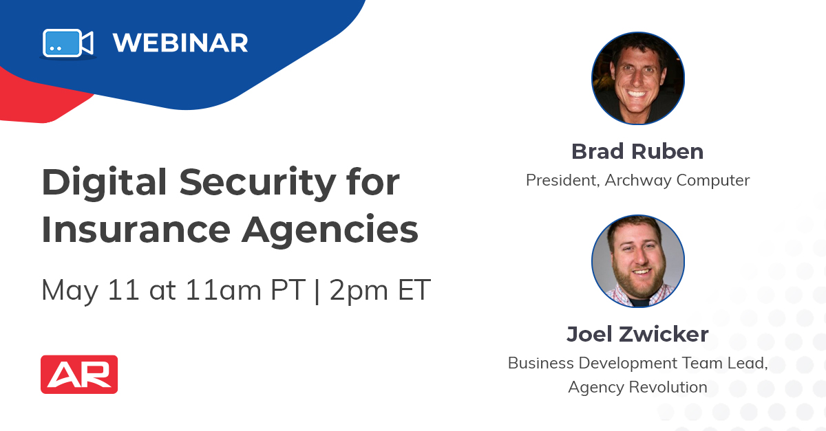 michaeljans's tweet image. Is your #insurance agency protected against cyberattacks? Discover simple steps to protect your agency and client data in this #livewebinar with insurance technology and cybersecurity expert @bradruben . bit.ly/3hfEMNL