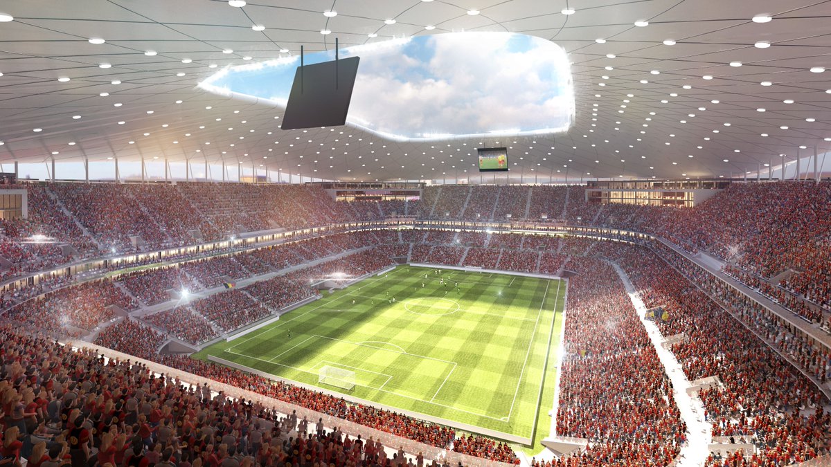 The one that never made itEurostadium,  #Brussels , BelgiumWas initially selected as a host city but later stripped of the right to host due to delays in the construction. Later, the project was canceled.