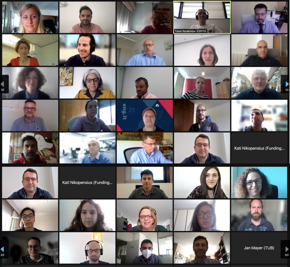 2nd day of our Plenary Meeting, Architecture framework, user requirements, and of course i4Q solutions! Thank you all #i4Q #RIDS #manufacturing #dataquality