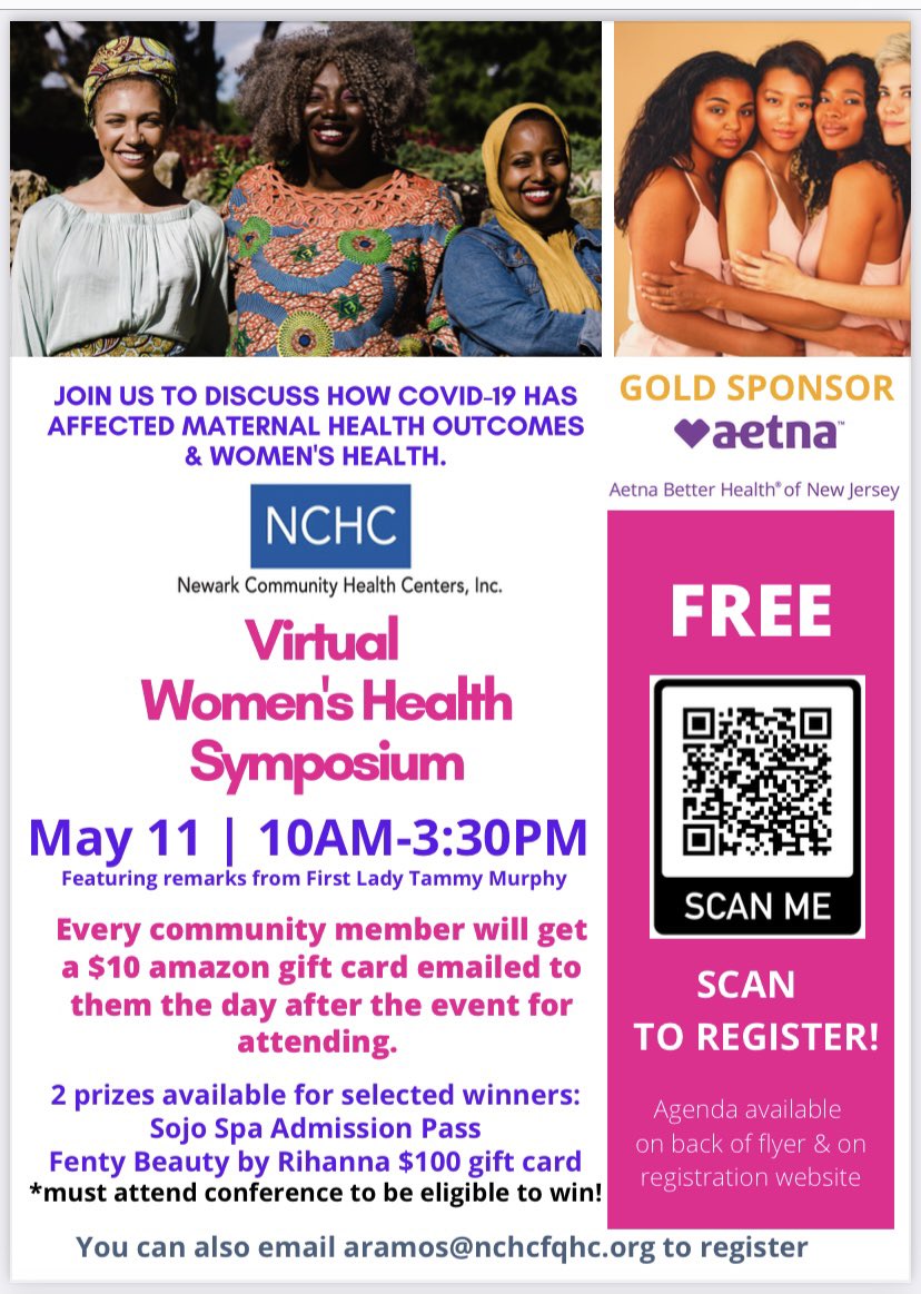 Assemblywoman Shanique Speight (@sspeight4nj) on Twitter photo I’m excited to be a part of this important conversation. Happening now!
Join us in dynamic discussions about COVID-19 & it’s impact on women’s health - hosted by Newark Community Health Center, featuring our wonderful <a href="/FirstLadyNJ/">Tammy Murphy</a> & <a href="/LtGovOliver/">Lt. Governor Sheila Oliver</a> ! I’m excited to be a part of this important conversation. Happening now!
Join us in dynamic discussions about COVID-19 & it’s impact on women’s health - hosted by Newark Community Health Center, featuring our wonderful <a href="/FirstLadyNJ/">Tammy Murphy</a> & <a href="/LtGovOliver/">Lt. Governor Sheila Oliver</a> !