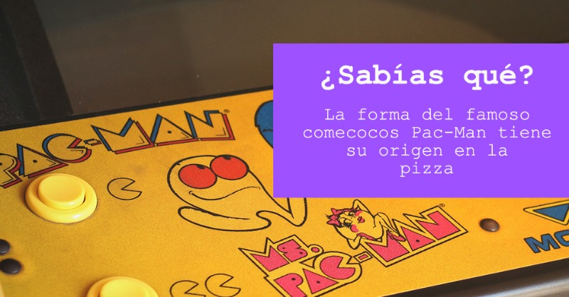 ¿Sabías que el creador del mítico comecocos Pac-Man, Tohru Iwata, se inspiró en la pizza para crear su personaje? 🍕 Si te fijas, su color amarillo y la boca del comecocos se asemeja a una pizza a la que alguien le ha hincado el diente. ¡Ñam! #pacman #vintagearcade