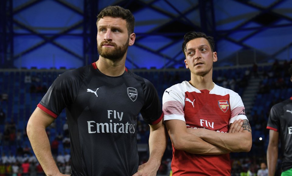 afcstuff's tweet photo. Those changes [Mikel Arteta referred to today] include agreeing a mutual termination of contracts with Mesut Özil, Sokratis Papastathopoulos &amp; Shkodran Mustafi in January, three players who Arteta believed had become troublesome influences on the squad. [@JamesOlley] #afc https://t.co/gIaLogcMF3