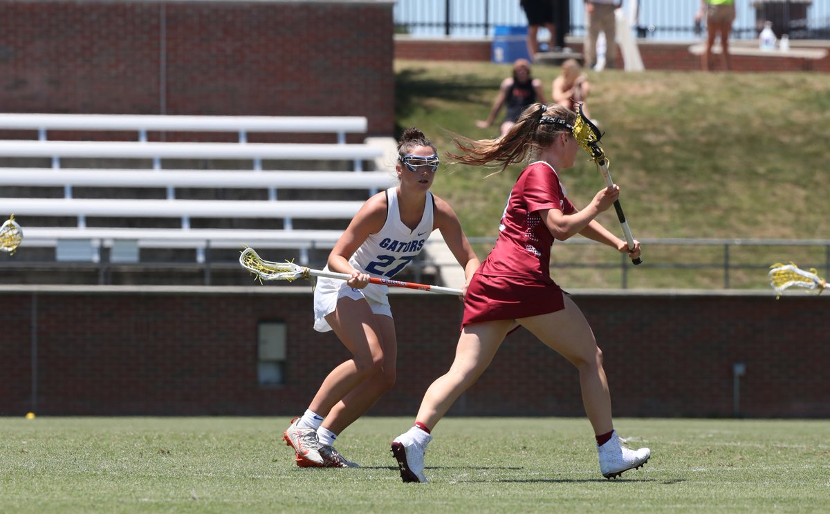 GatorsLAX's tweet photo. Defense is L O C K E D in 🔒

Florida sits second in the nation in scoring defense 👀

#FLax #GoGators https://t.co/R6mSWNFCxa