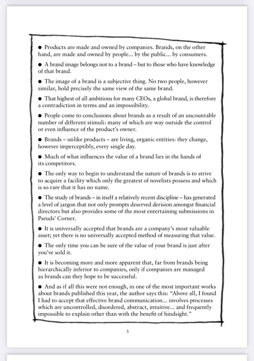 Amelia_Torode's tweet photo. Some words of wisdom on brands from Jeremy Bullmore https://t.co/OocYCHujd8
