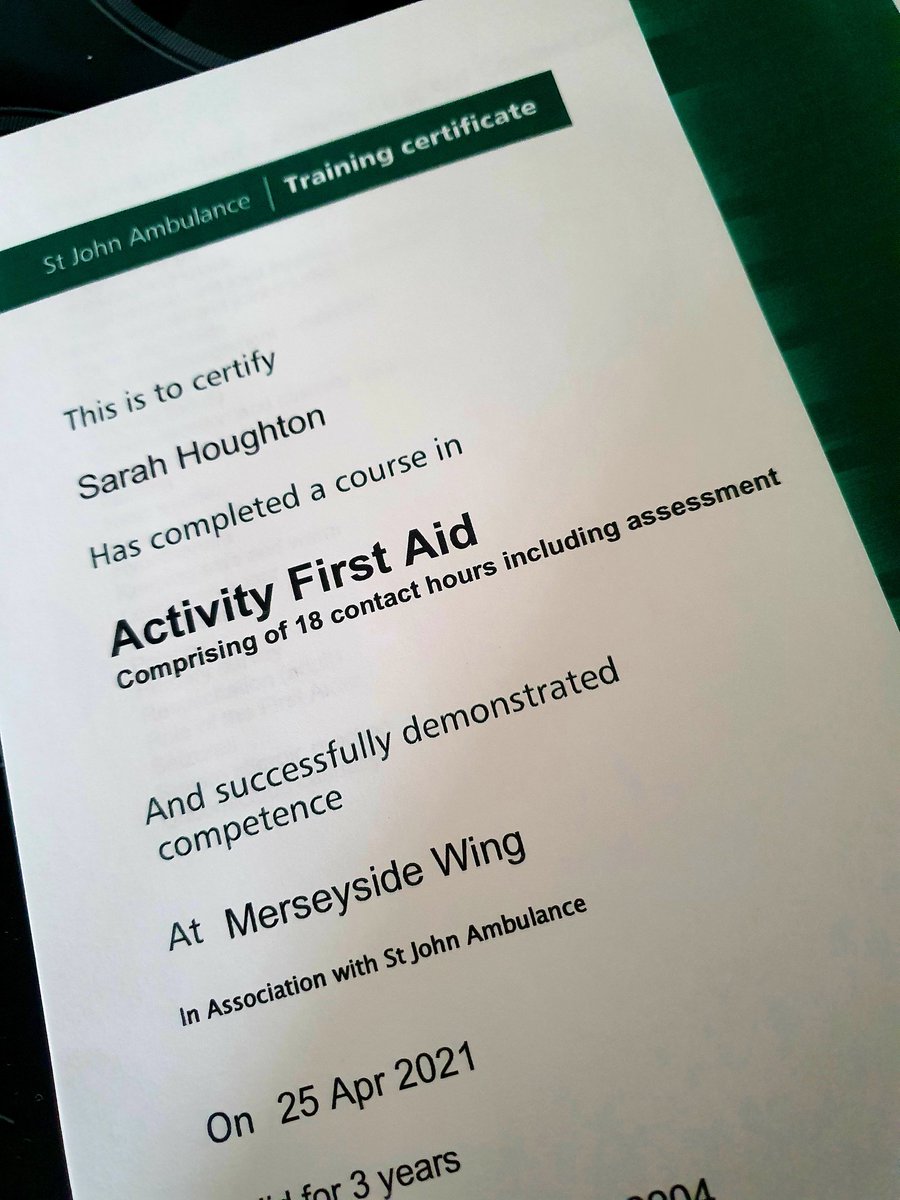 Building up my RAFAC CV now 😊👍

#RAFAC #FirstAid