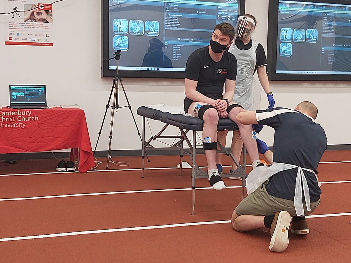 MOTION dry run session at our CCCU new Verena Holmes building <a href="/cccumotion/">CCCU MOTION Project</a> <a href="/ChaileyHeritage/">Chailey Heritage Foundation</a> @Damian__Coleman <a href="/MBiomech/">MatB_biomech</a>