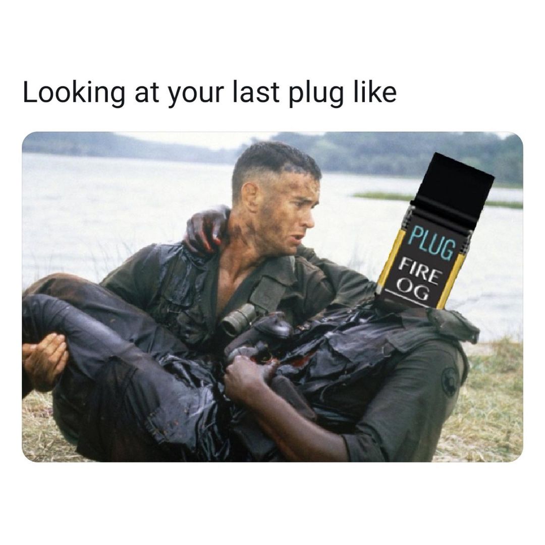 plugplayallday's tweet photo. π’ last PLUG you finished? #fire #fireog #plugplay #plugplayallday #myplugplay #teamplugplay https://t.co/URzwpIfbdH