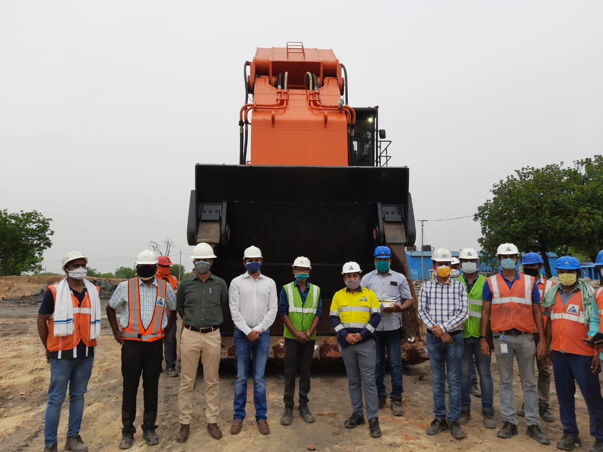 'MAKE IN INDIA' Initiative.
Thriveni’s in-house Technology &amp; Innovation team successfully carried out the conversion for the 900 kw Diesel HEMM excavator EX 2500 to an Electric drive.
Thanks to DGMS and NTPC for their continued support.
youtu.be/QyaCE3SVBxA