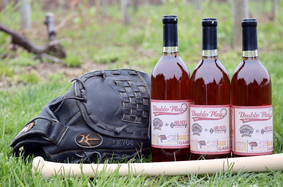 Welcome back, @erieseawolves ⚾️ 

Baseball is back at UPMC Park tonight with the home opener for the Erie Seawolves. Enjoy the games alongside your favorite Arundel and @highkeywine drinks all summer long.

#eriepa #erie #erieseawolves