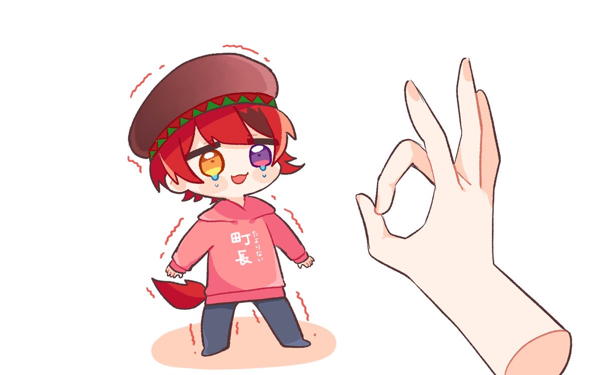 明太子莉犬くんによる勧誘 ふじののイラスト