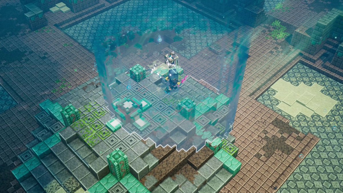 マイクラ ダンジョンズ 暗き深海に挑むdlcが登場 電撃オンライン マイクラ ダンジョンズ 暗き深海に挑むdlcが登場 電撃オンライン