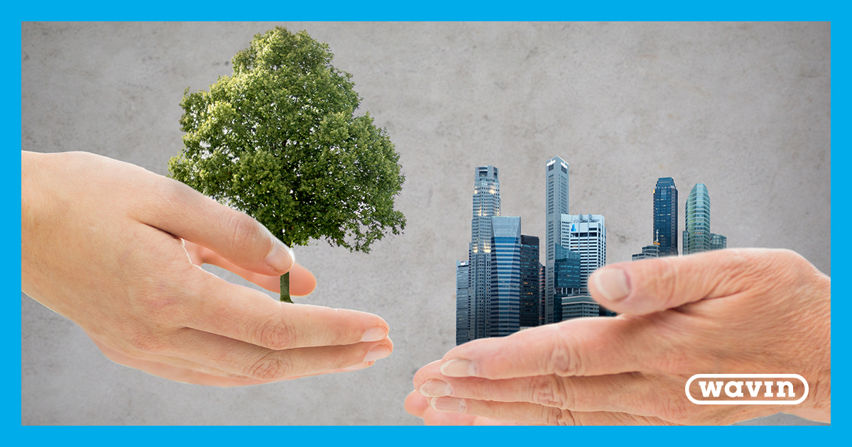 Wavin_GmbH's tweet photo. Wie werden #Städte zu Wohlfühlorten?​

Wir finden, dass wir für ein lebenswertes Morgen schon unser Heute neu denken sollten und arbeiten darauf hin, Gebäude zukunftsfähig, komfortabel sowie energieeffizient zu machen. ​

Was zur größten Herausforderung für unsere Städte werden? https://t.co/nF0TAOHy5r