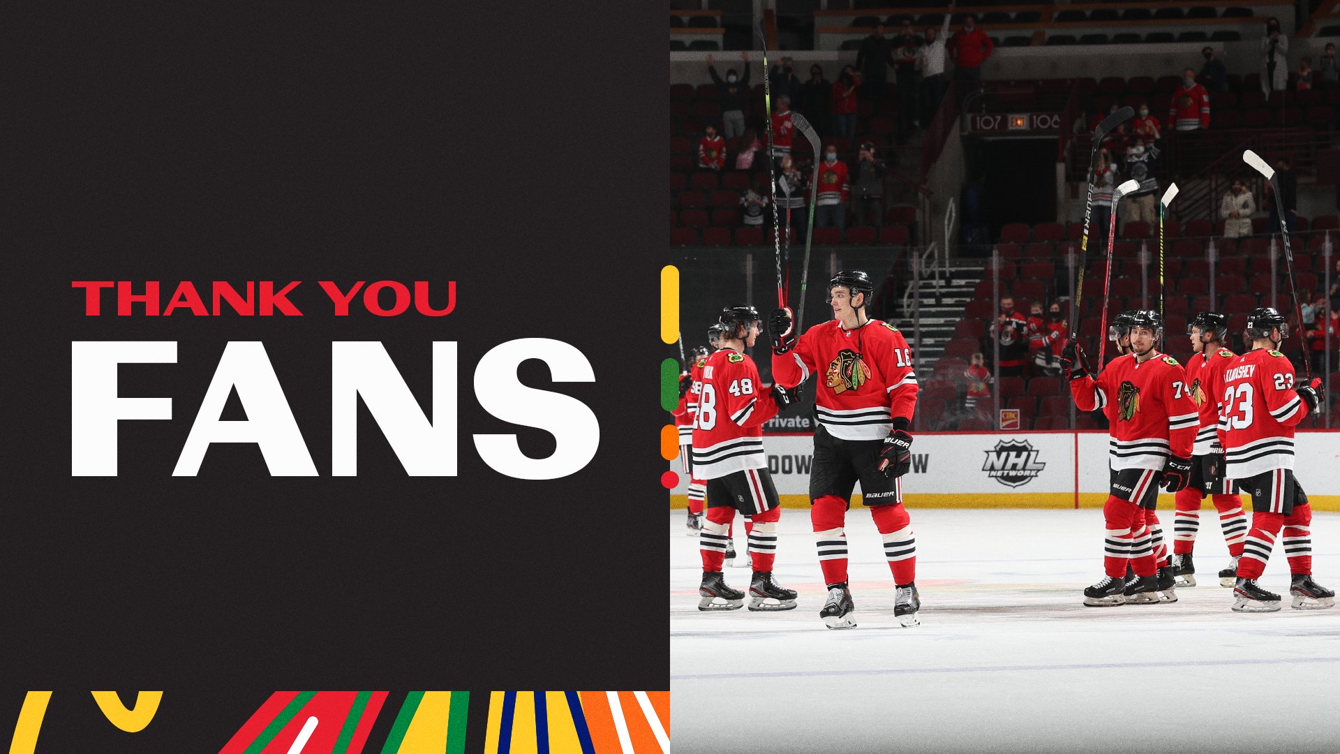 Chicago Blackhawks on Twitter "To the best fans in hockey, THANK YOU