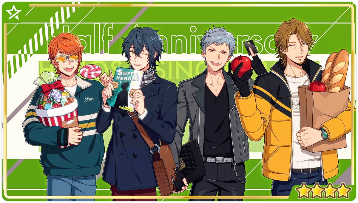 Half anniversary. Half anniversary. Ensemble stars basic. Half anniversary. Ensemble stars игра геймплей.