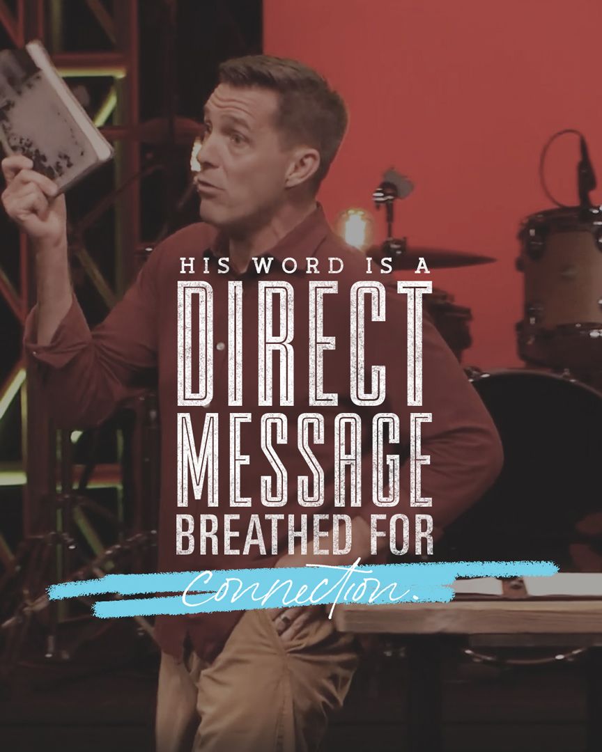 Vineyard's tweet image. His Word is a DIRECT MESSAGE breathed for connection. #directmessage