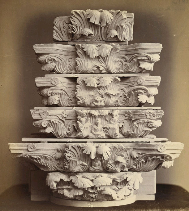 Indo-Corinthian Gandhara Columns