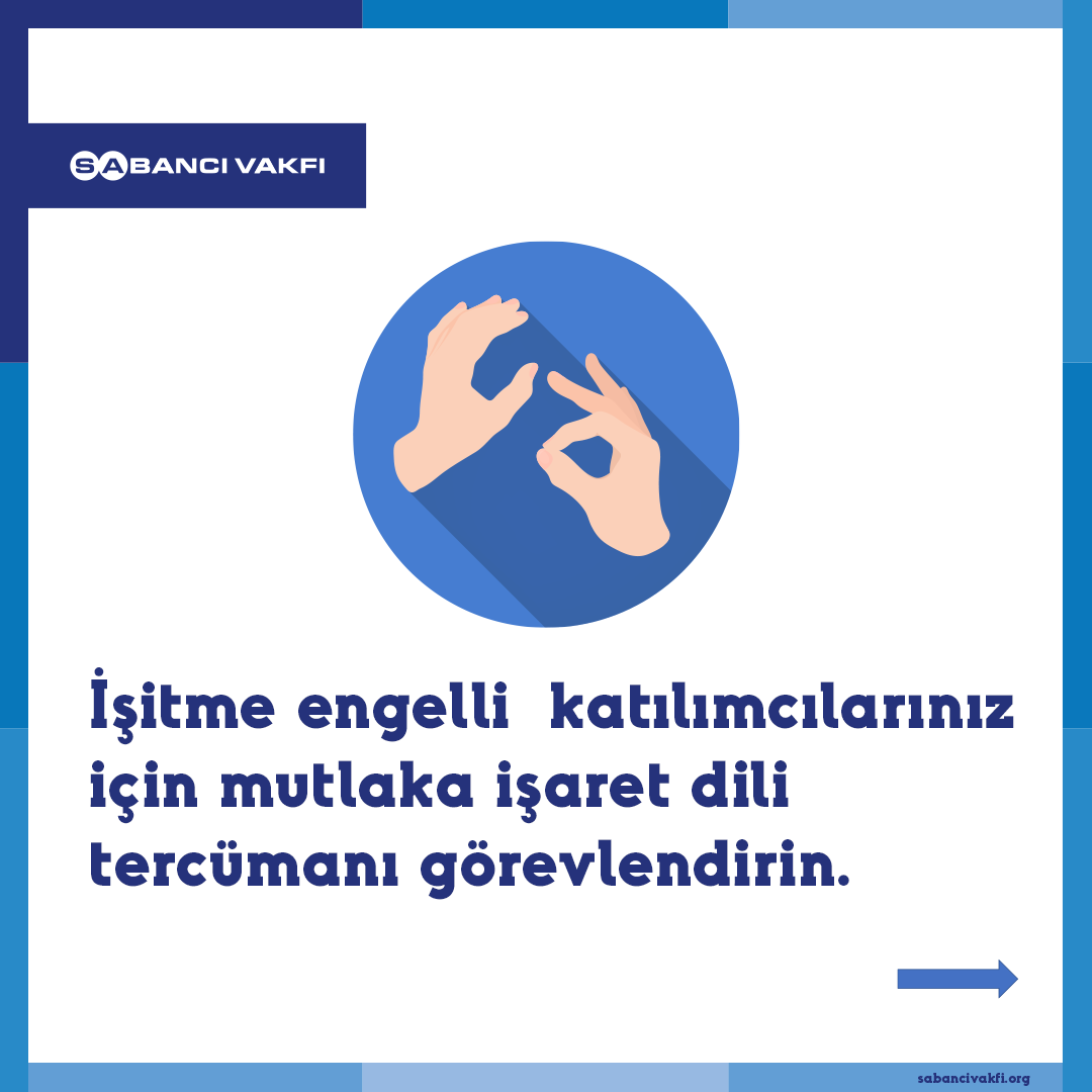 SabanciVakfi's tweet photo. #EngellilerHaftası’nda engelli bireyler için temel haklardan olan erişilebilirliğin sağlanmasının ne kadar kritik olduğunun farkında mıyız? https://t.co/Xqyl362LYp